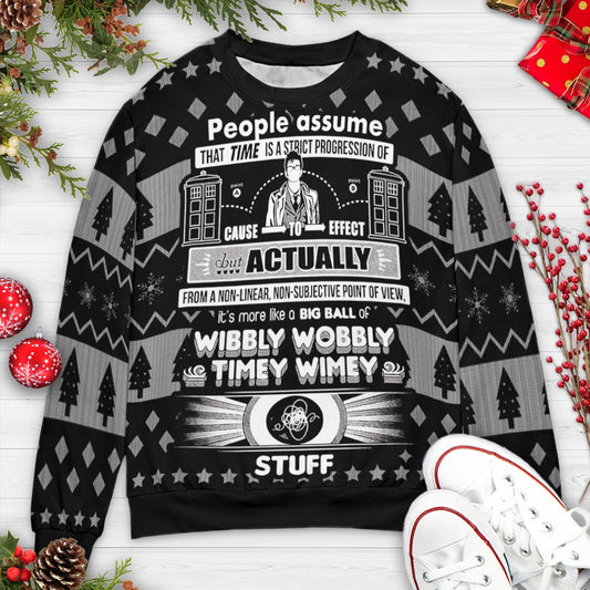 Ugly Christmas Sweatshirt - F9CGTAKC
