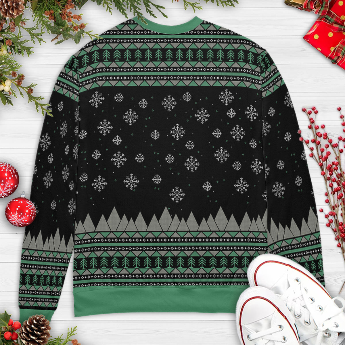 Ugly Christmas Sweatshirt - 8RD1DLP1