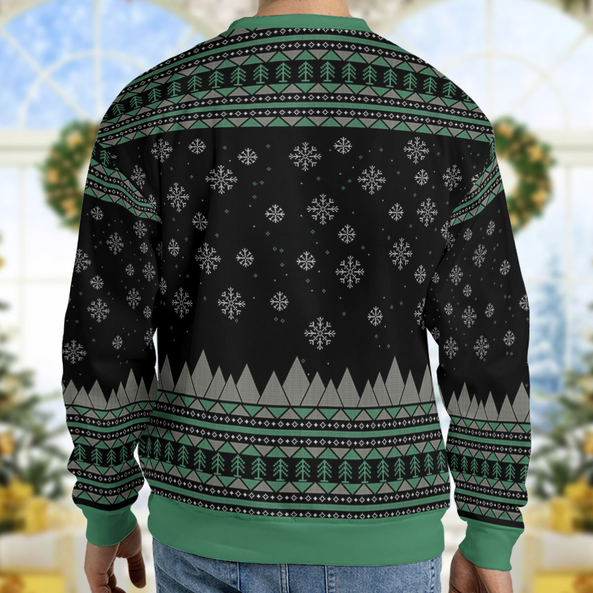 Ugly Christmas Sweatshirt - 8RD1DLP1