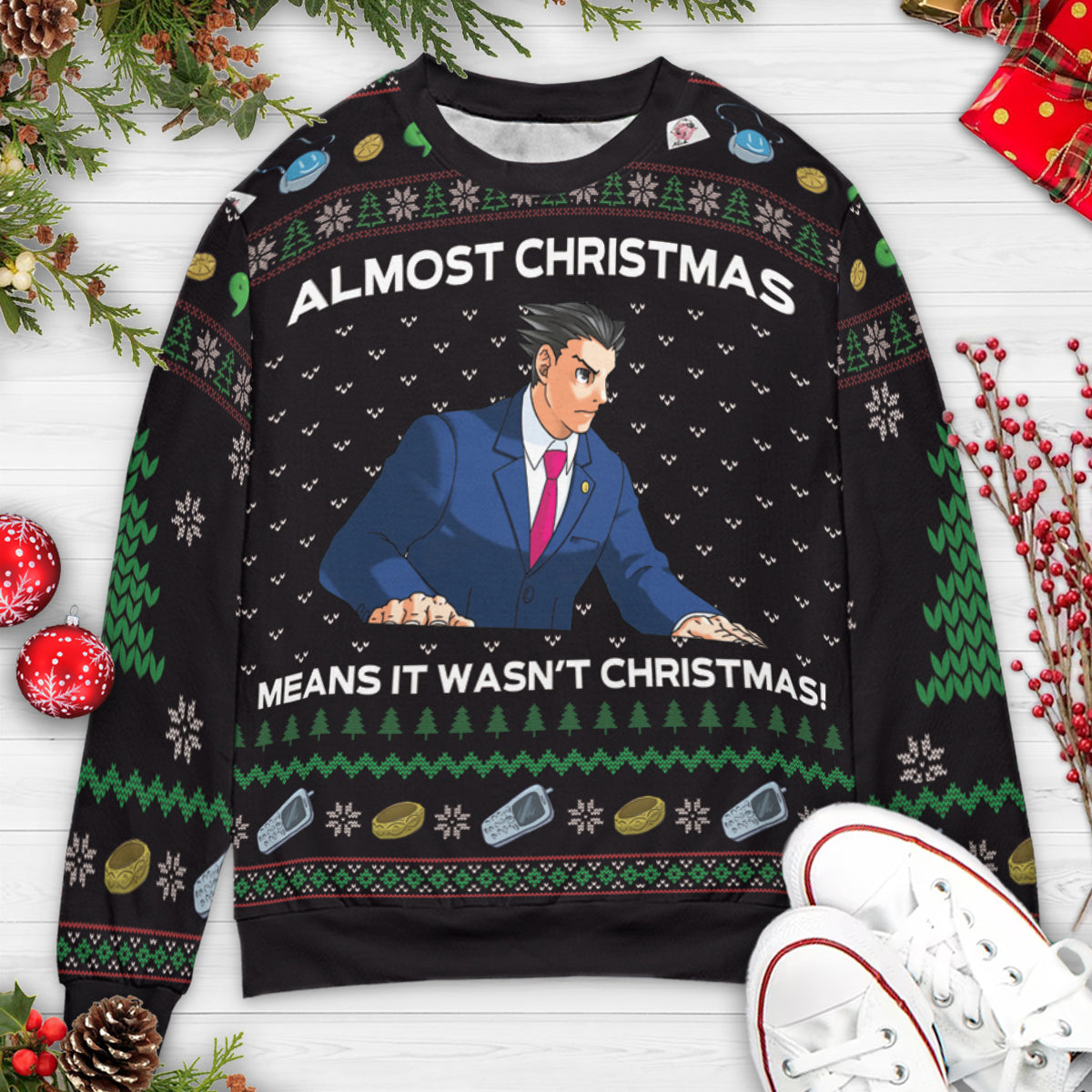 Ugly Christmas Sweatshirt - FYRNA1ME
