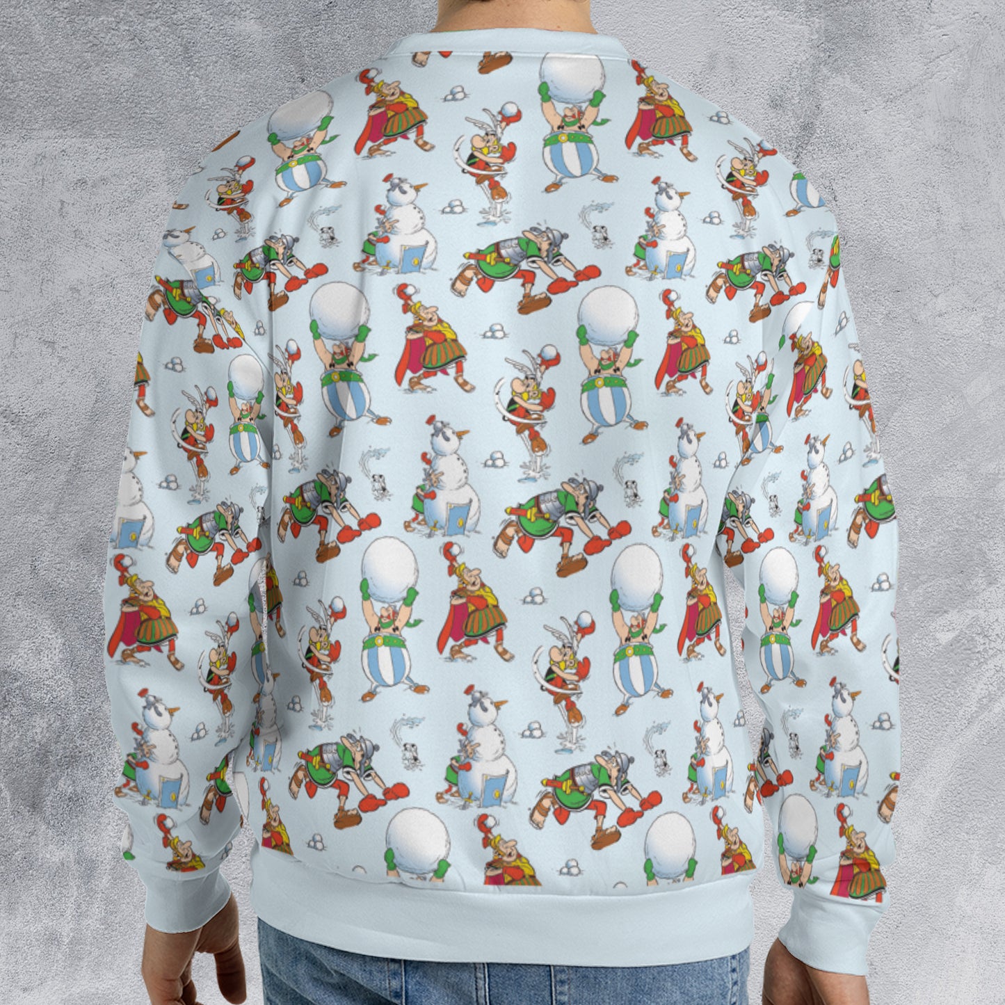All-over Print Sweatshirt - BWRU99KQ