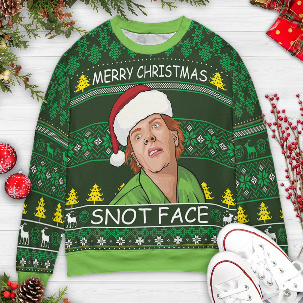 Ugly Christmas Sweatshirt - DP7AZH4G