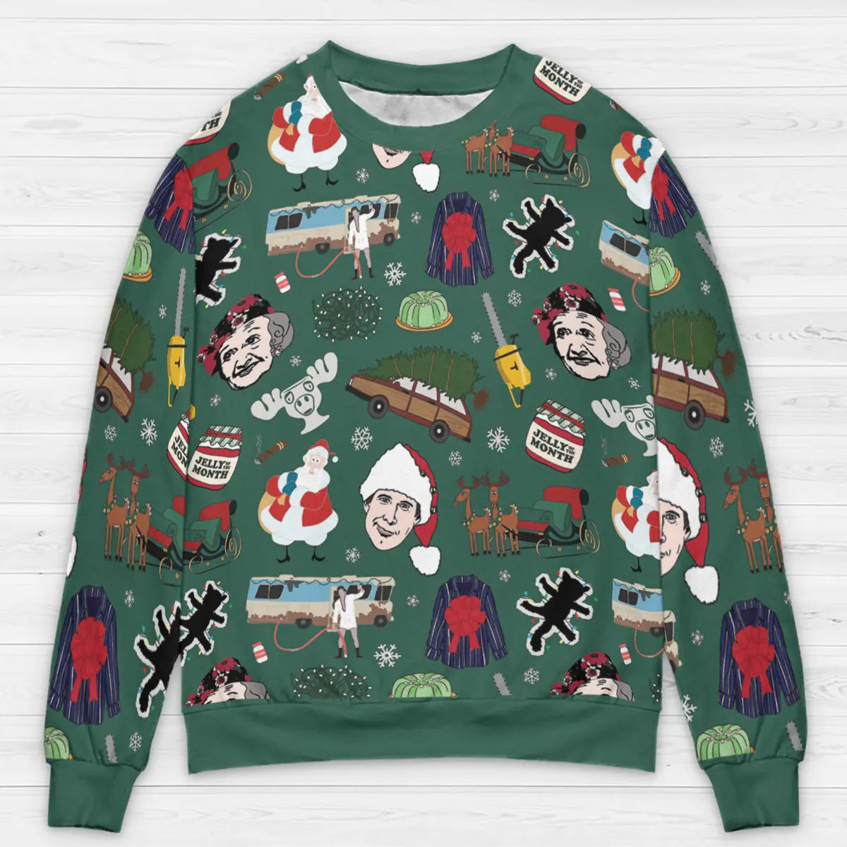 All-over Print Sweatshirt - 2C3RNUCA