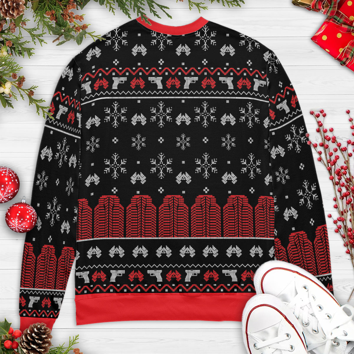 Ugly Christmas Sweatshirt - 6EVZMAZG
