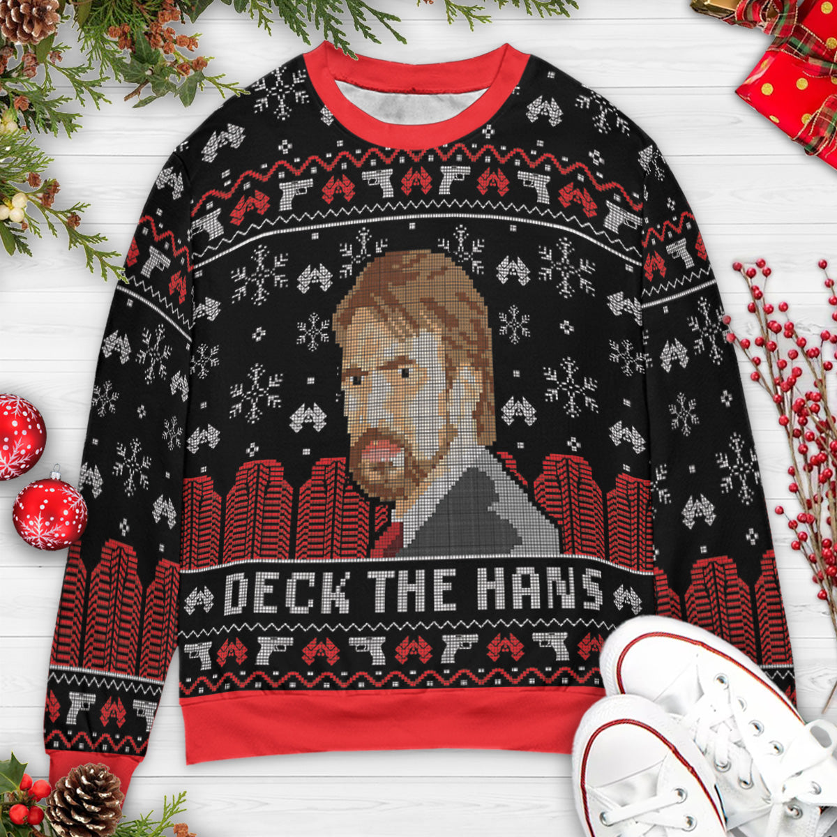 Ugly Christmas Sweatshirt - 6EVZMAZG