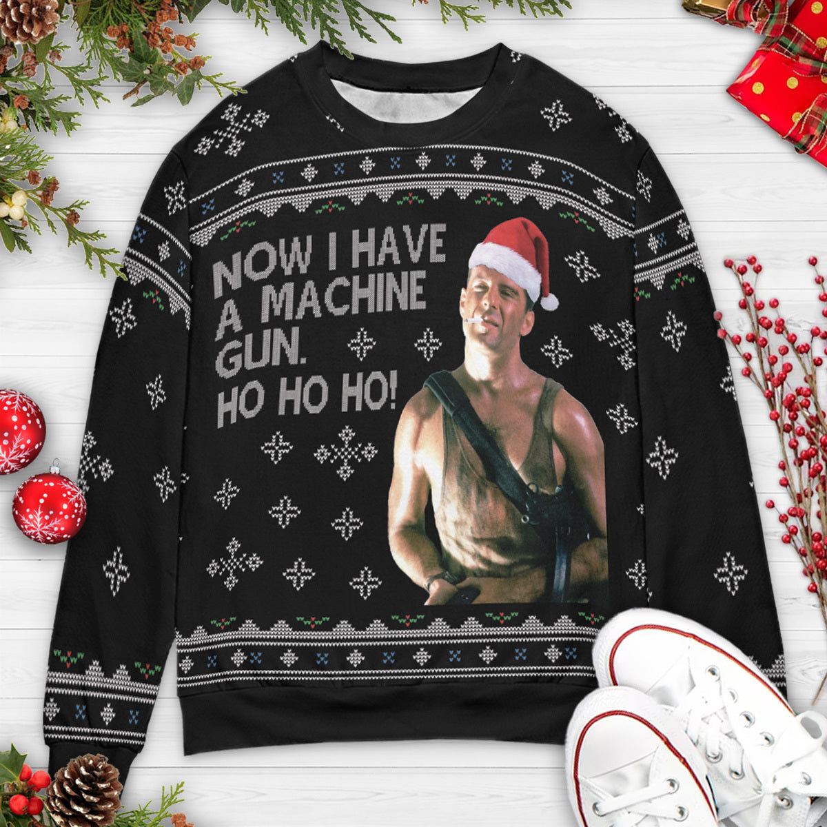 Ugly Christmas Sweatshirt - QT2QHEVH