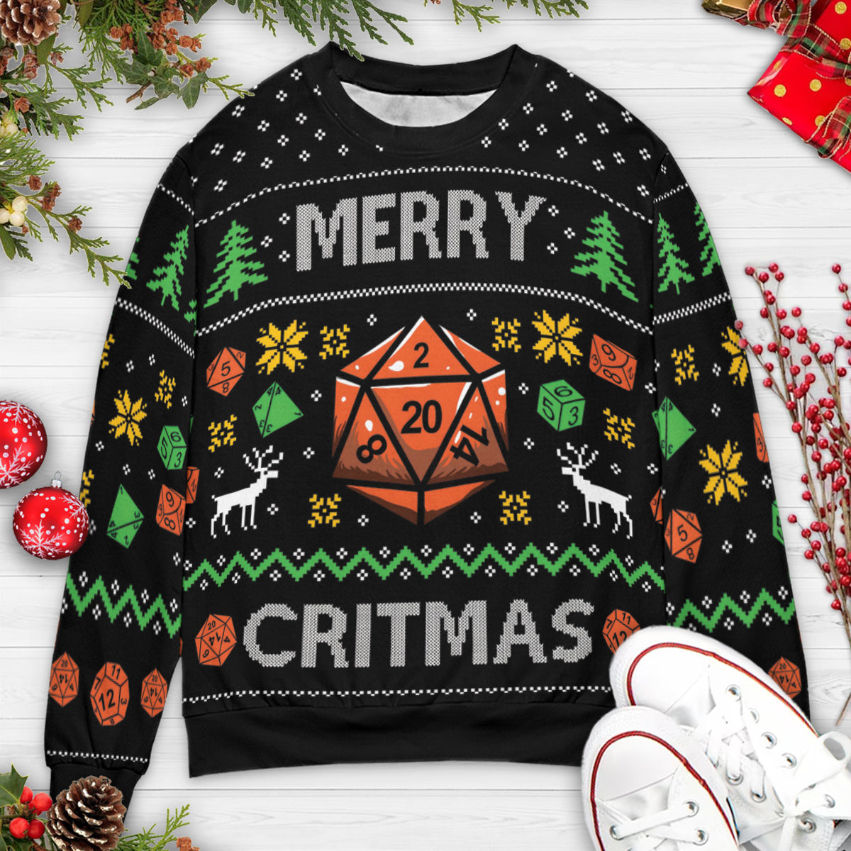 Ugly Christmas Sweatshirt - 8QPEUD63
