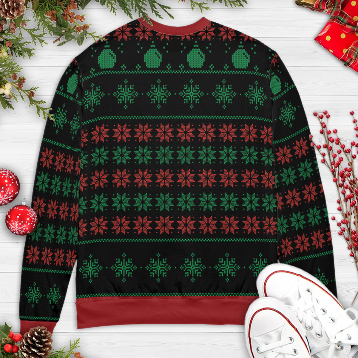 Ugly Christmas Sweatshirt - TAXHL1FL