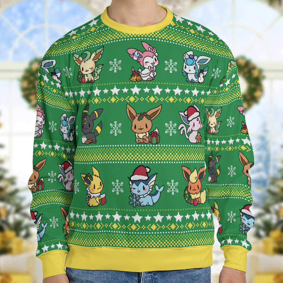Ugly Christmas Sweatshirt - QNYHXF33