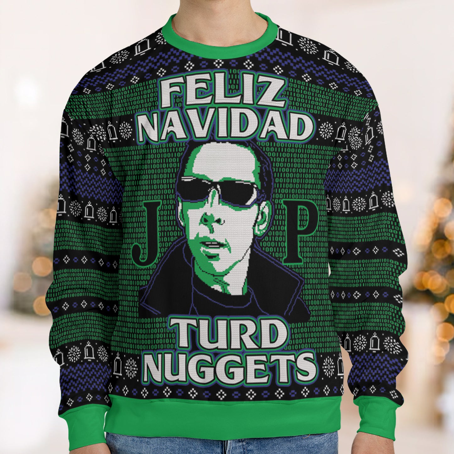 Ugly Christmas Sweatshirt - D27DR33R