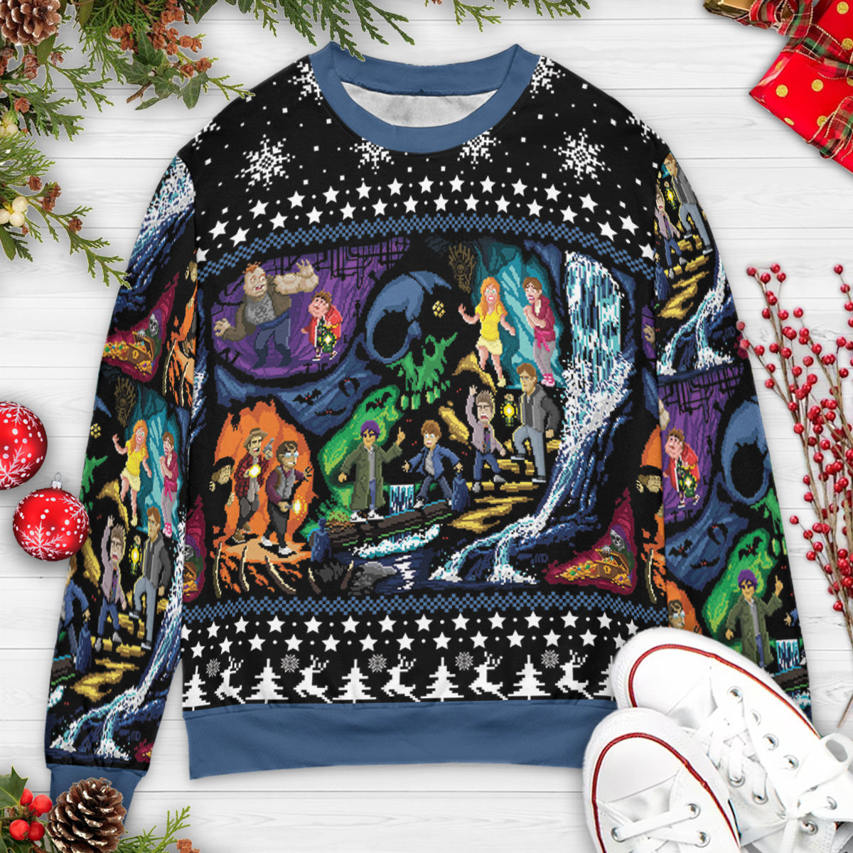 Ugly Christmas Sweatshirt - W3WRQW56