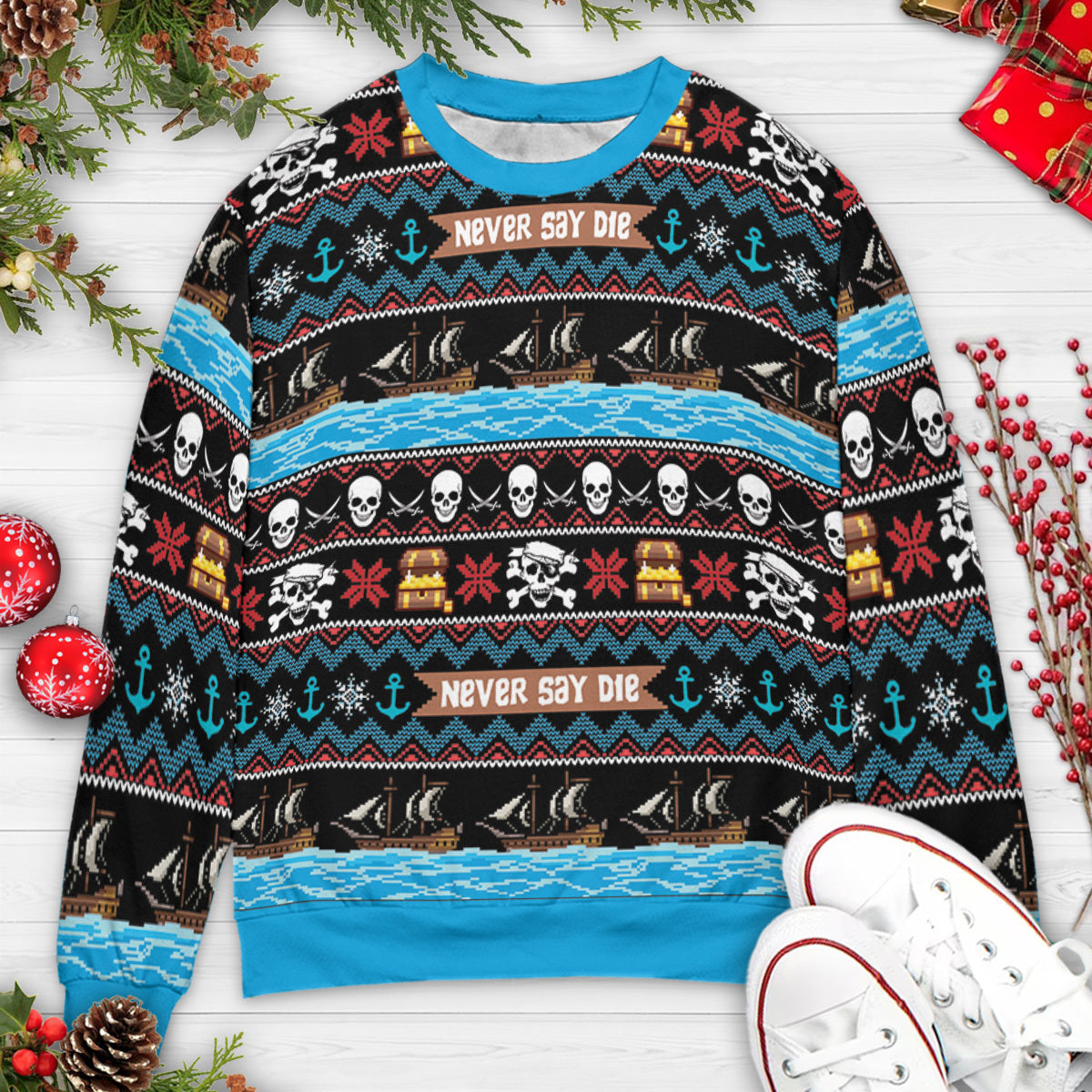 Ugly Christmas Sweatshirt - VSBA7H1D
