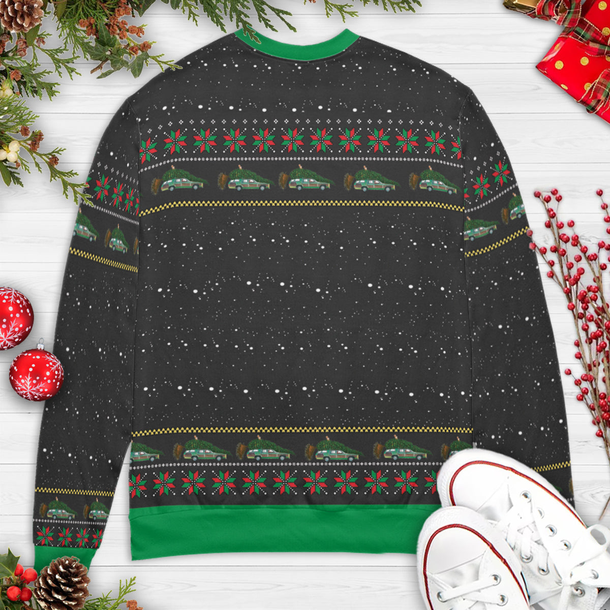 Ugly Christmas Sweatshirt - D84GWSNB
