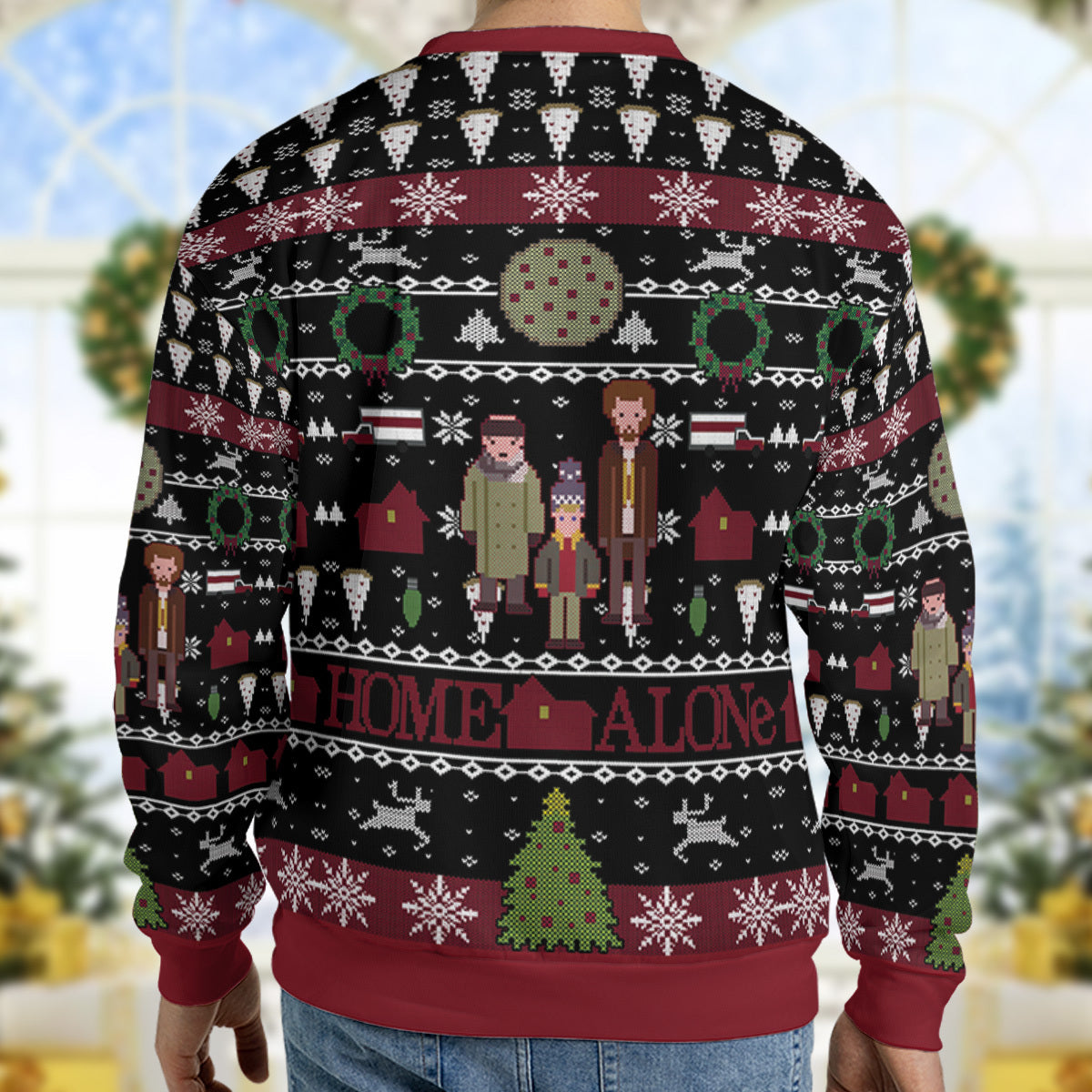 Ugly Christmas Sweatshirt - V15YUN89