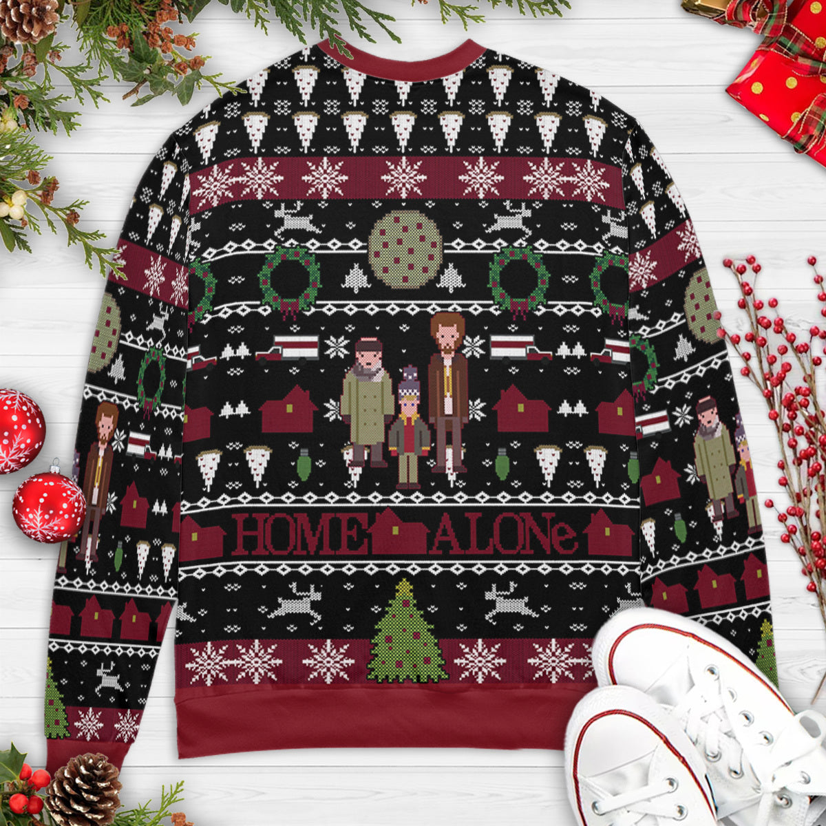Ugly Christmas Sweatshirt - V15YUN89