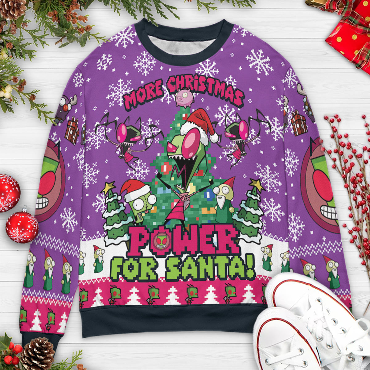 Ugly Christmas Sweatshirt - 7LT8RSPU