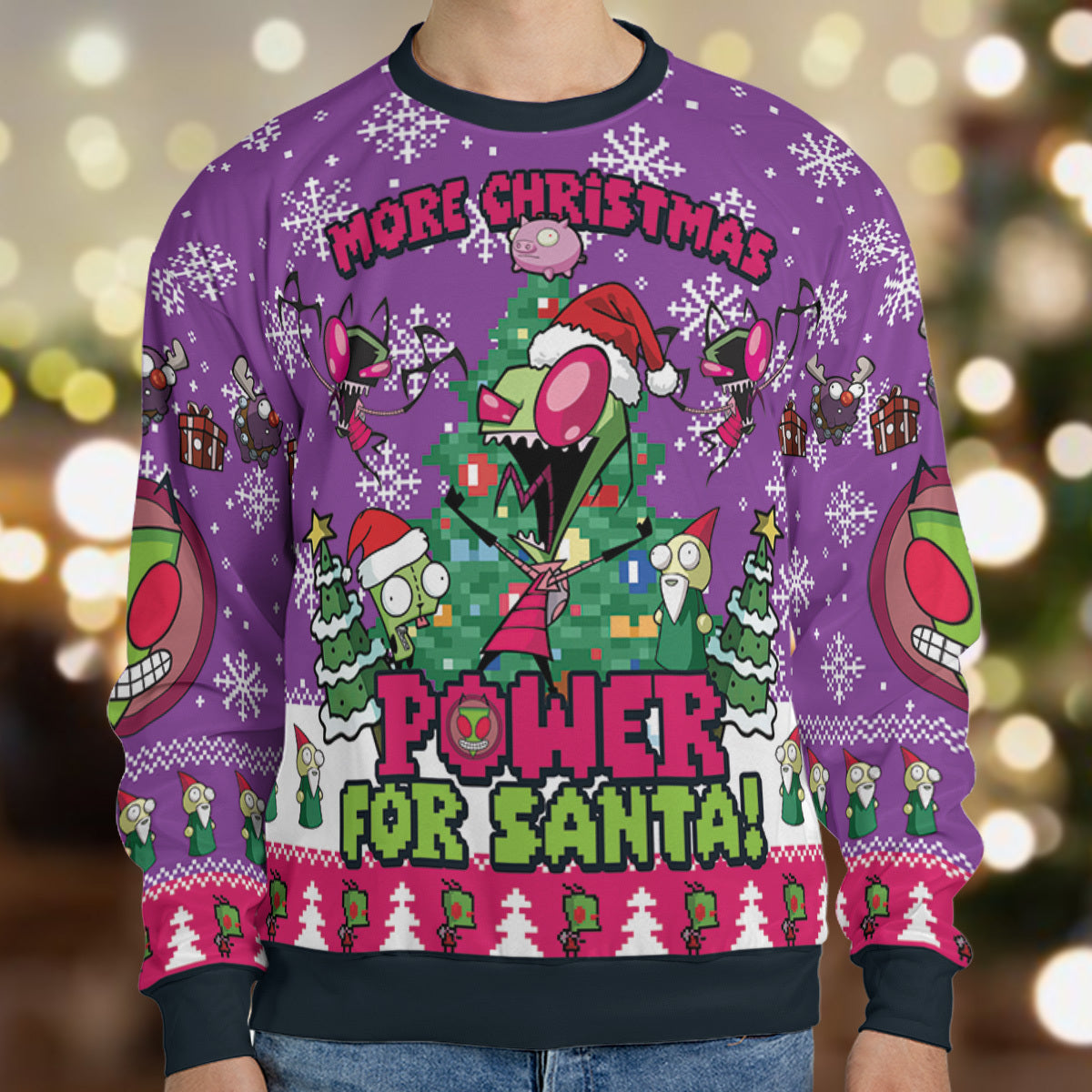 Ugly Christmas Sweatshirt - 7LT8RSPU