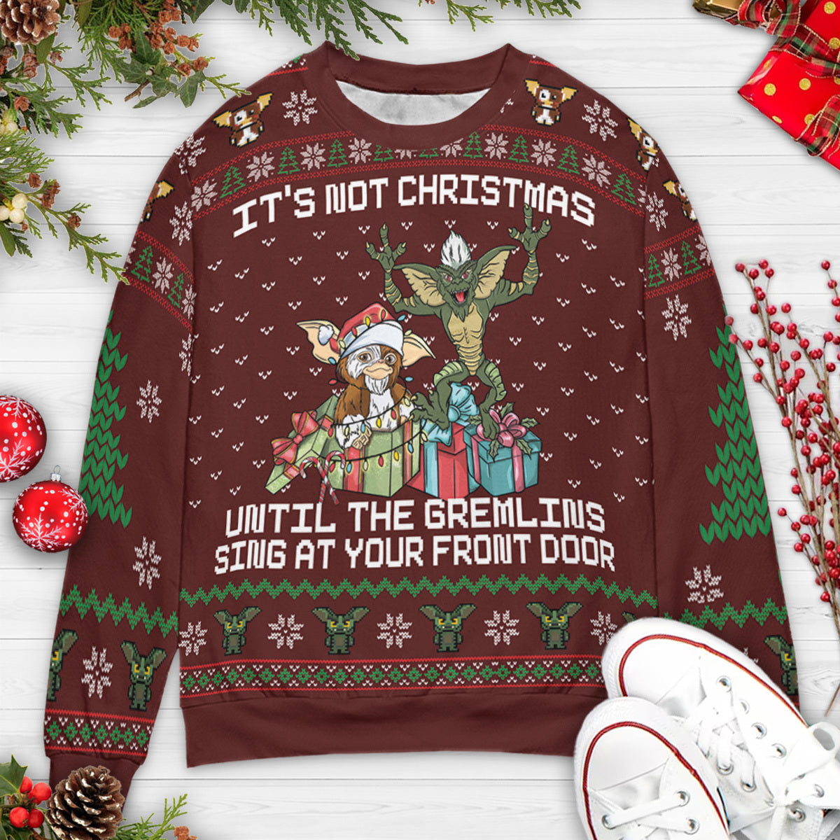 Ugly Christmas Sweatshirt - NBUK253C