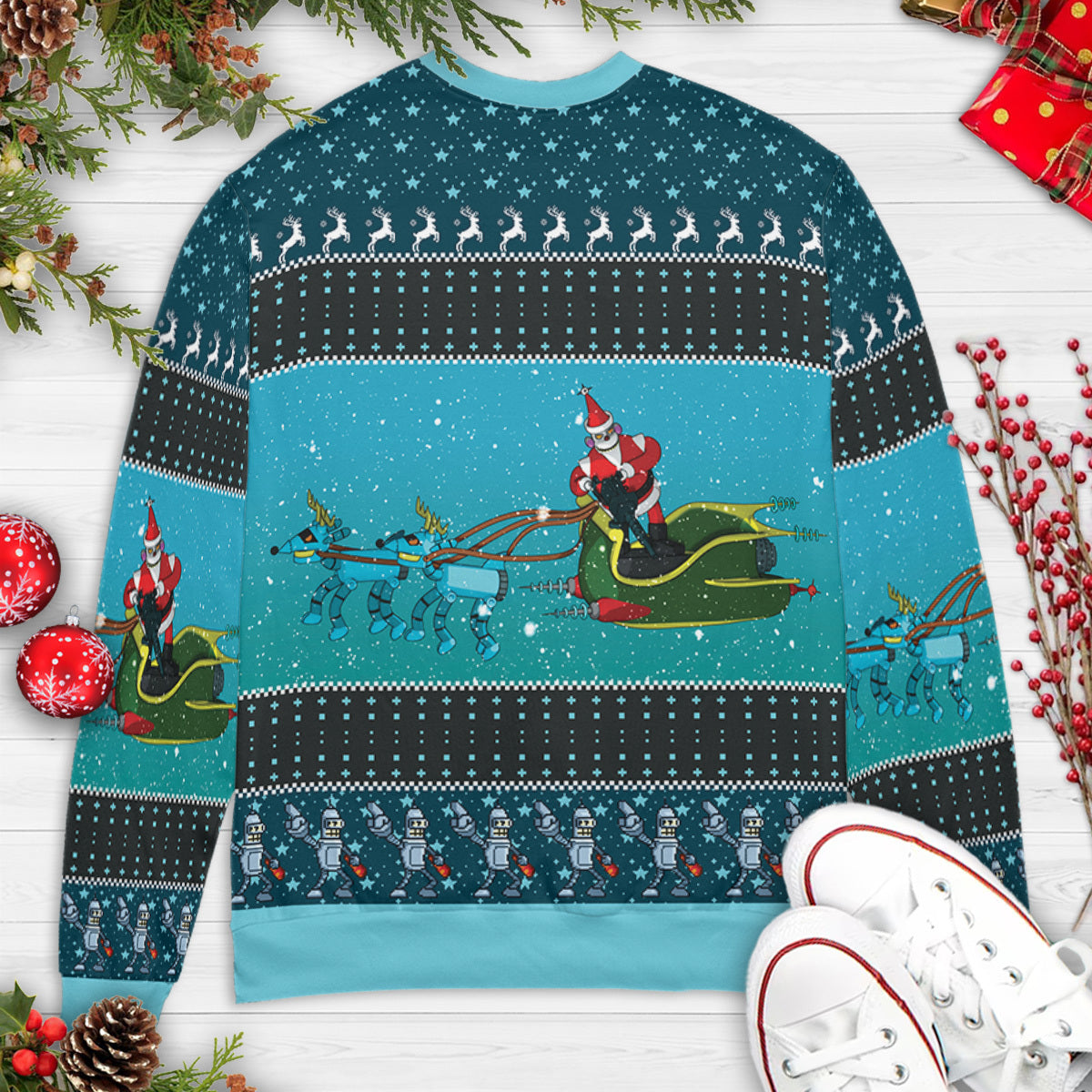 Ugly Christmas Sweatshirt - NVG8K26F