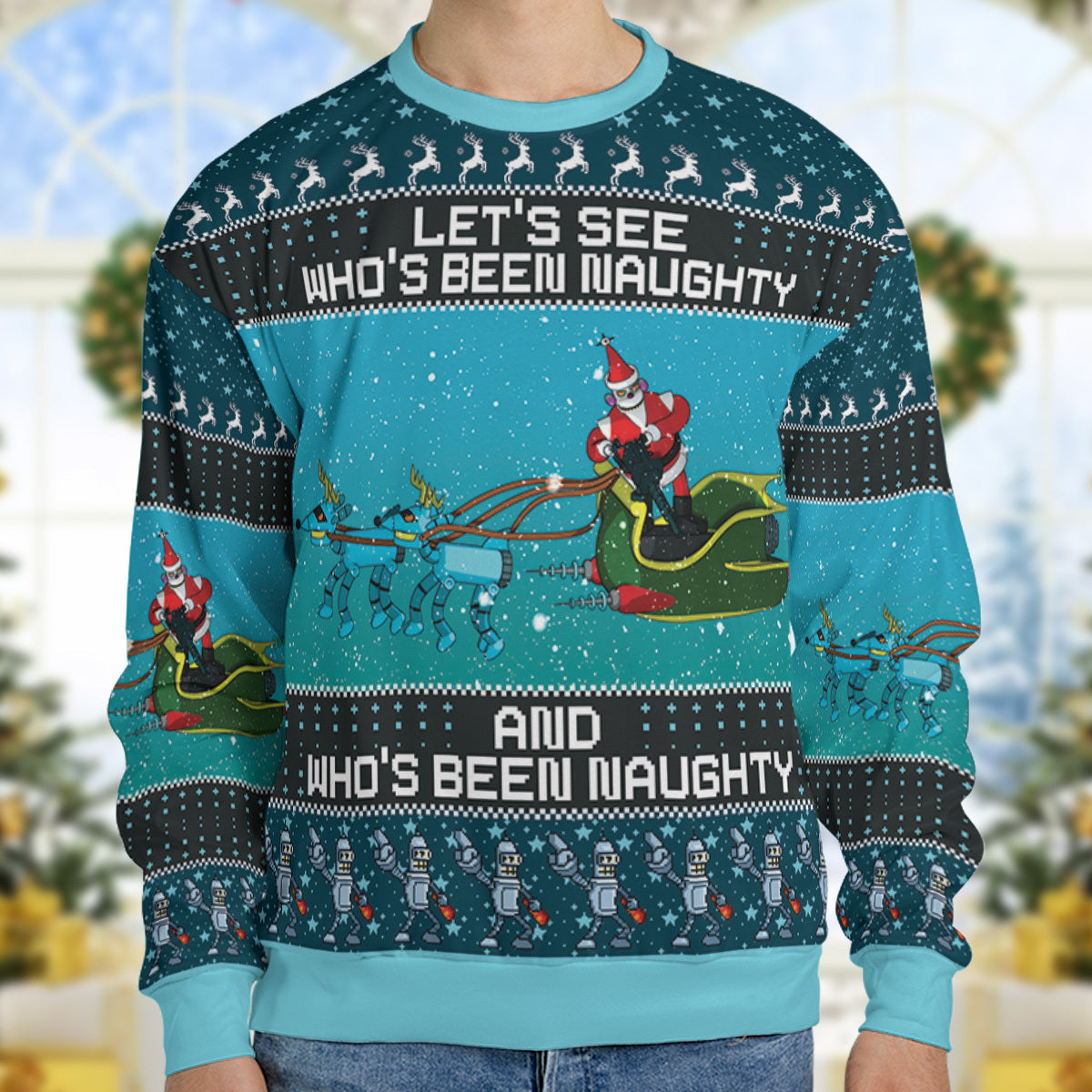 Ugly Christmas Sweatshirt - NVG8K26F