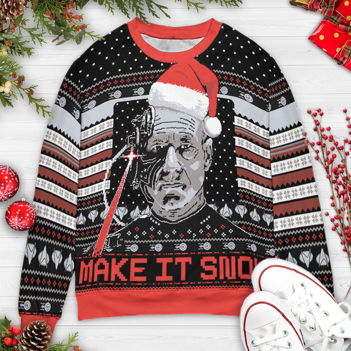 Ugly Christmas Sweatshirt - SRA1EDBW