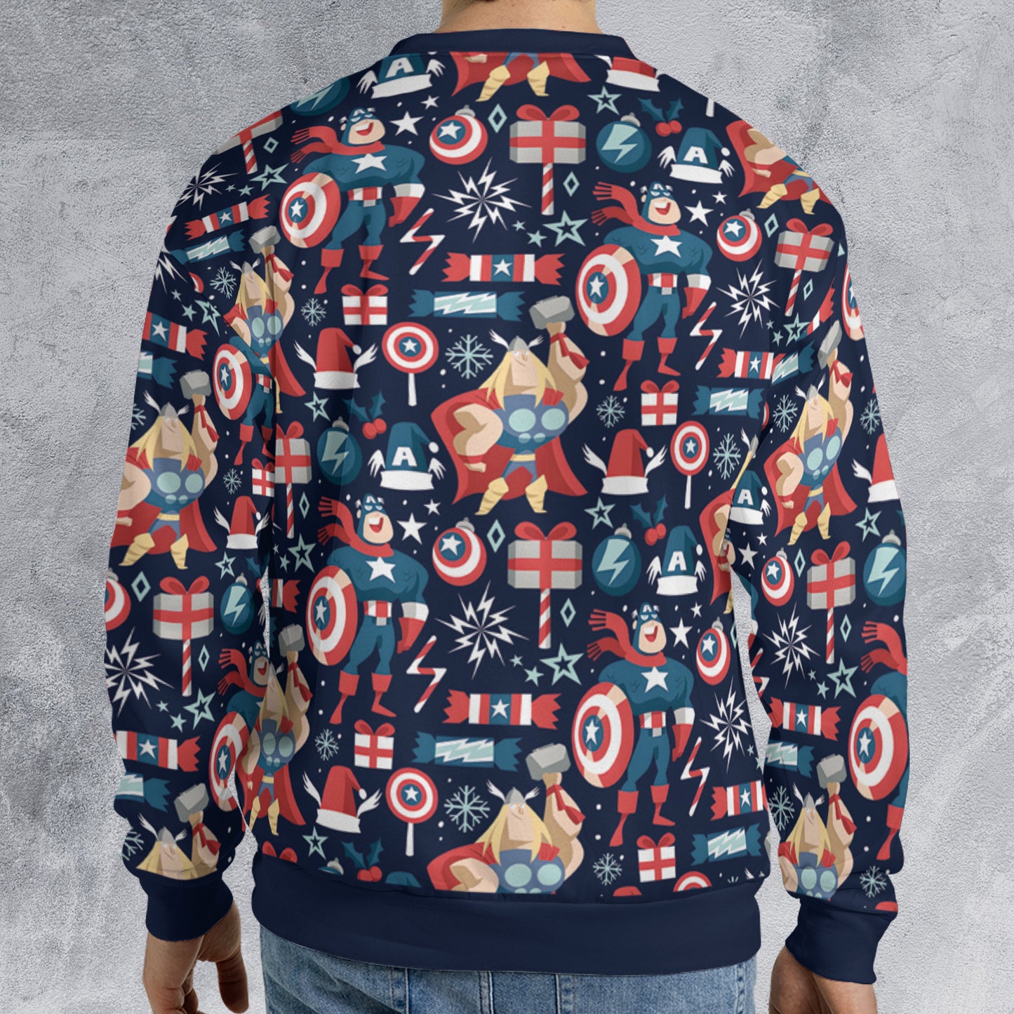 All-over Print Sweatshirt - 1BE44UAF