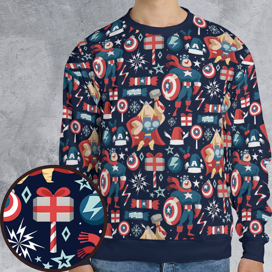 All-over Print Sweatshirt - 1BE44UAF