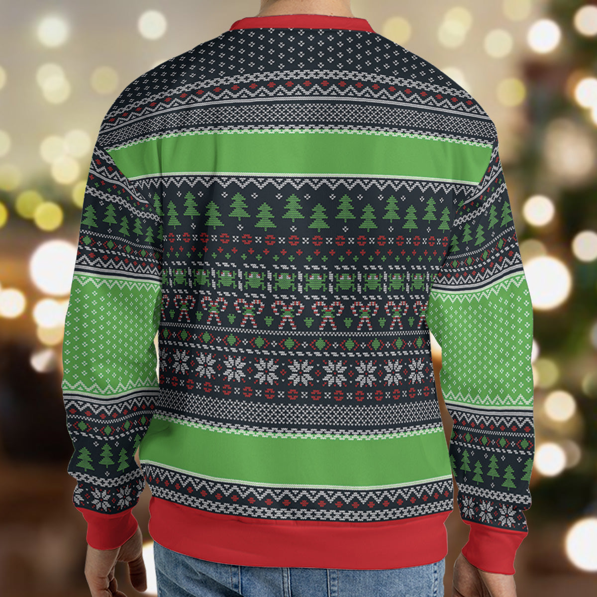 Ugly Christmas Sweatshirt - QHGBNZ2L
