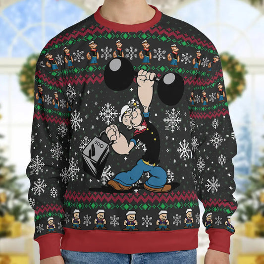 Ugly Christmas Sweatshirt - 3WWEES5N