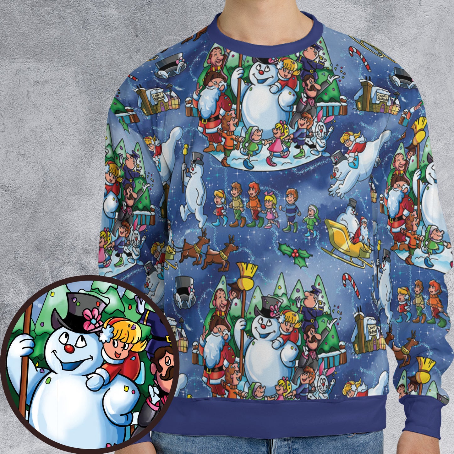 All-over Print Sweatshirt - X57E1FYU