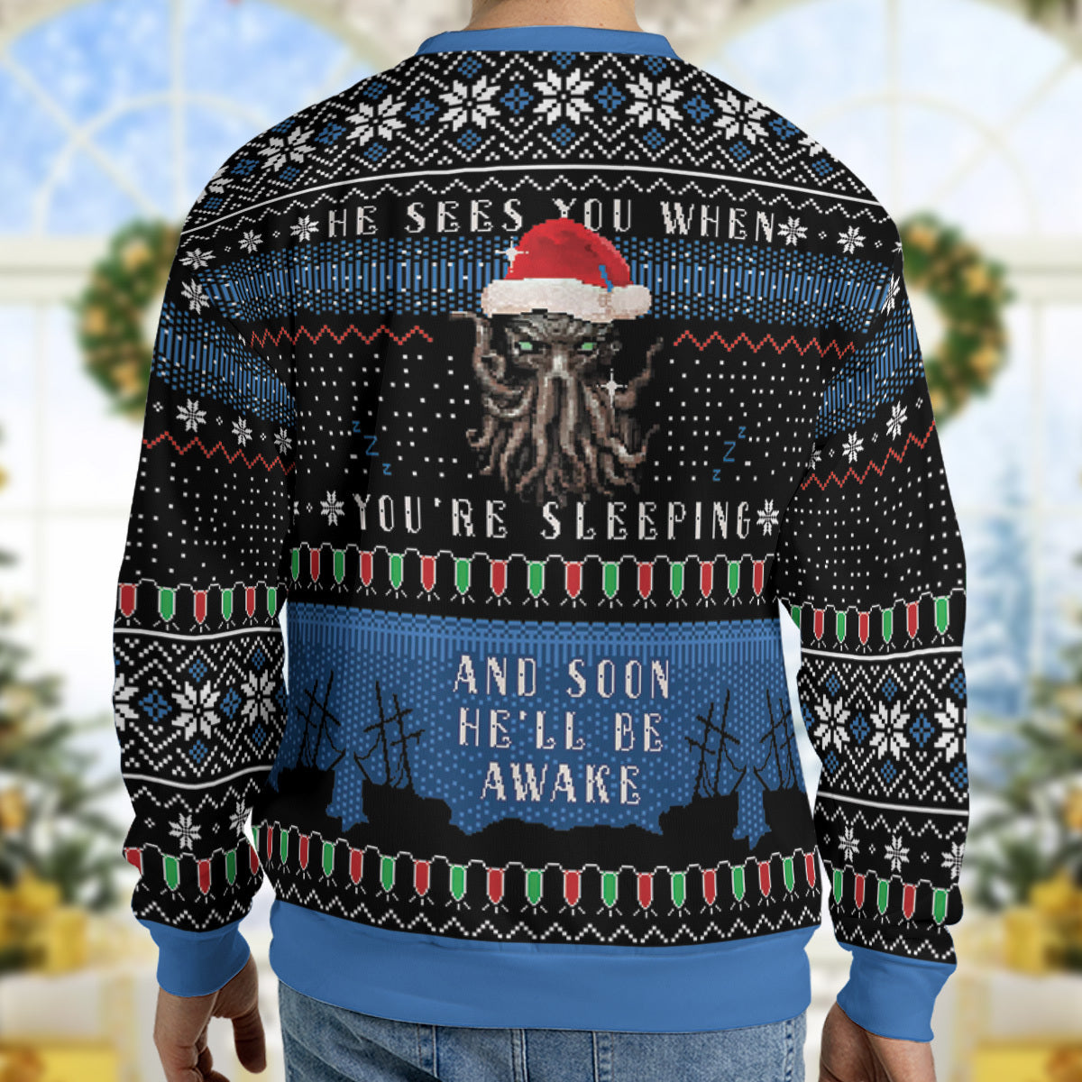 Ugly Christmas Sweatshirt - VDXMN6YS