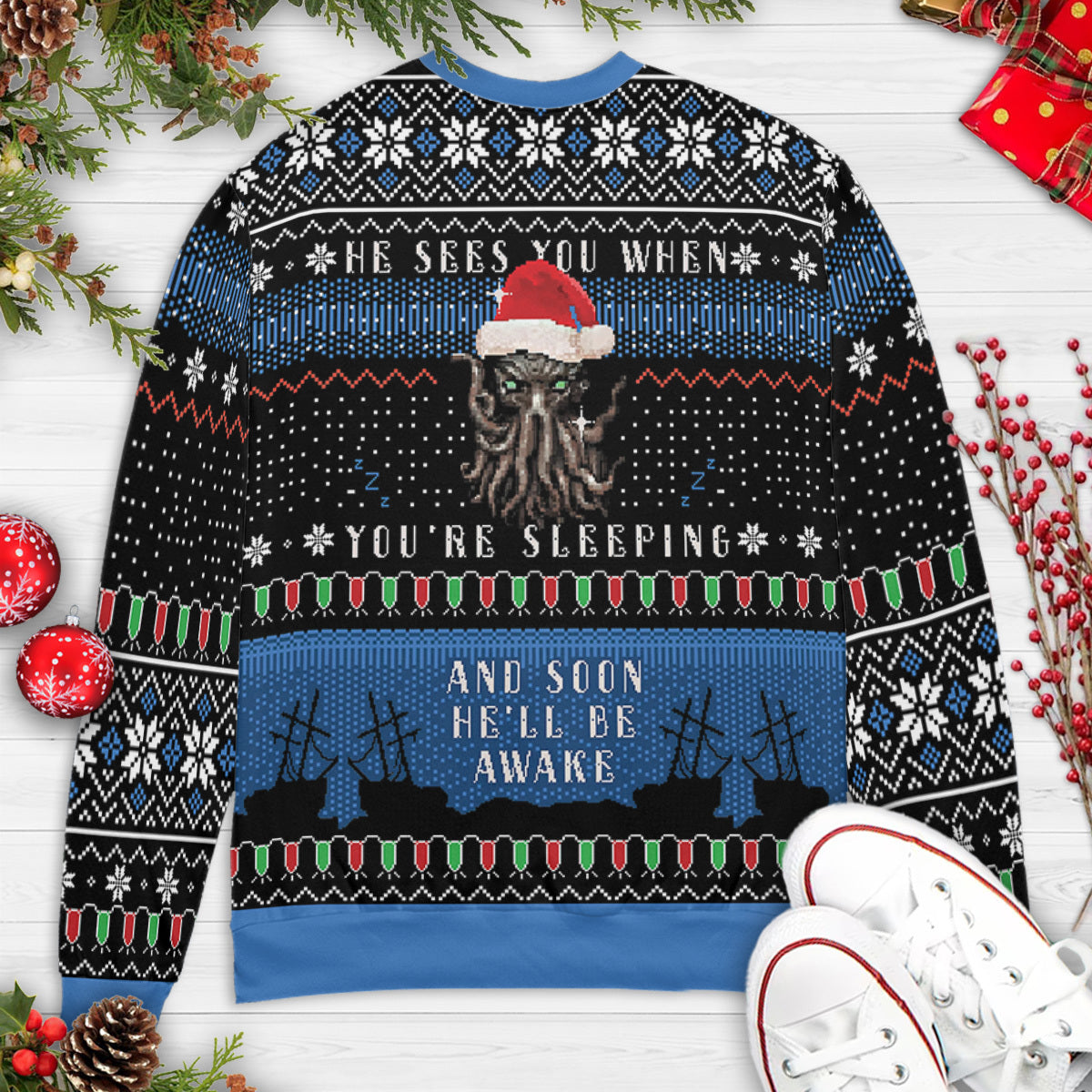 Ugly Christmas Sweatshirt - VDXMN6YS