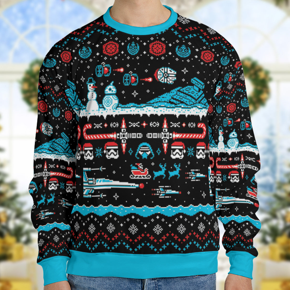 Ugly Christmas Sweatshirt - FT9QRWN3