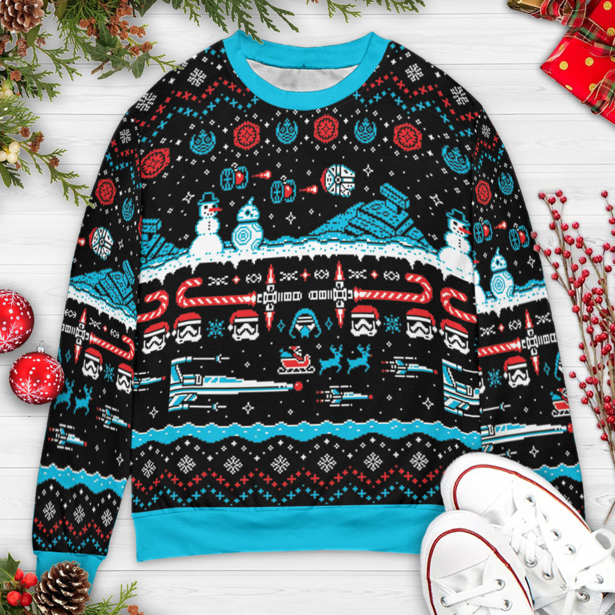 Ugly Christmas Sweatshirt - FT9QRWN3