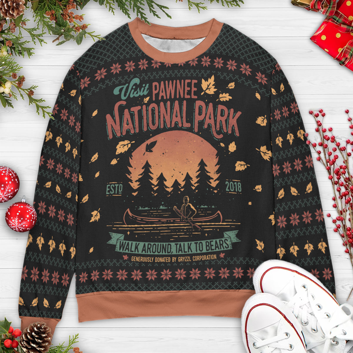 Ugly Christmas Sweatshirt - YKETXXUN