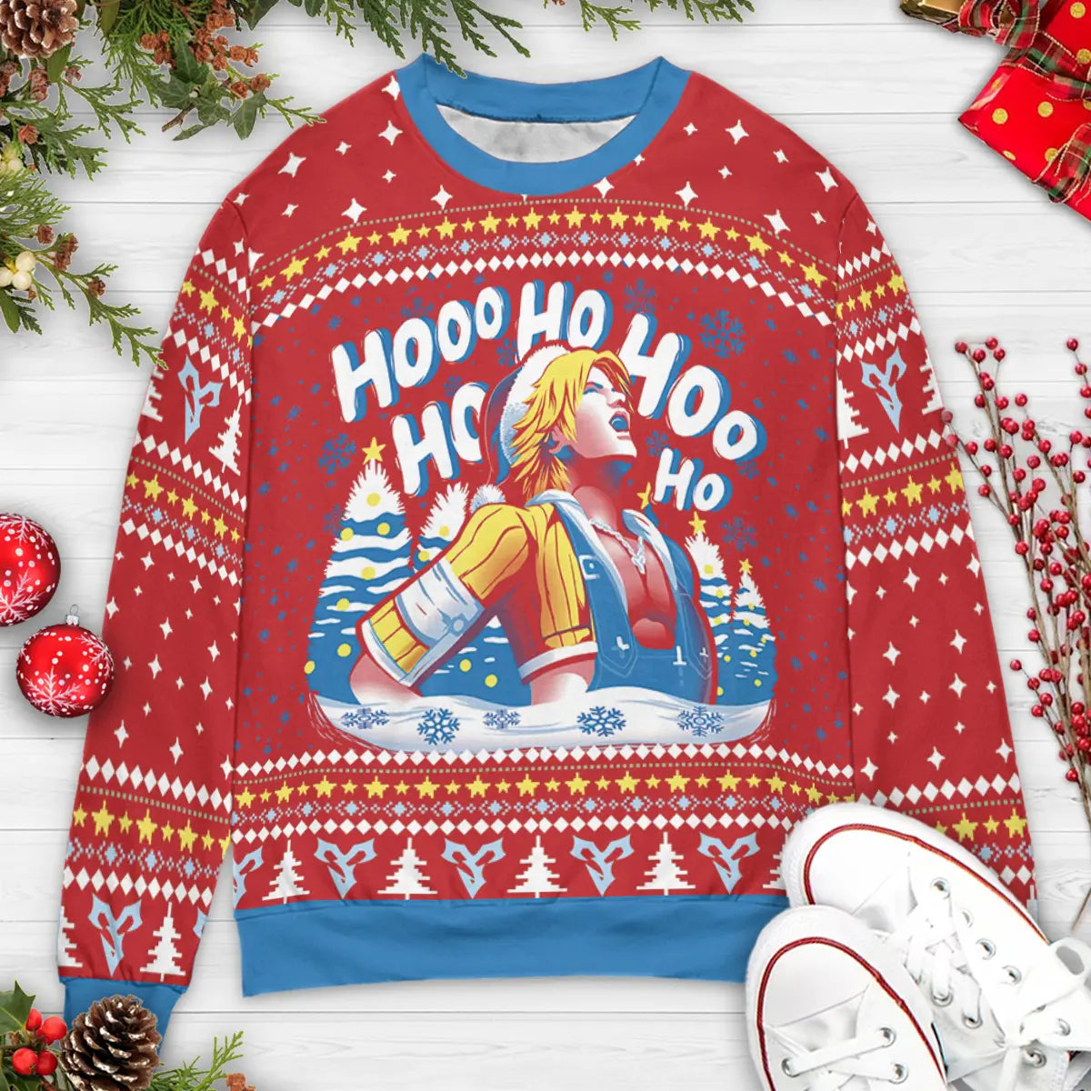 Ugly Christmas Sweatshirt - 9XM62HCW