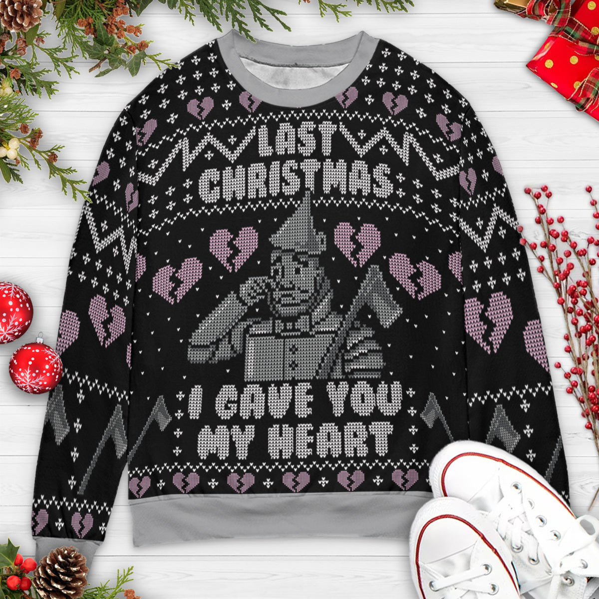 Ugly Christmas Sweatshirt - HJW7J325