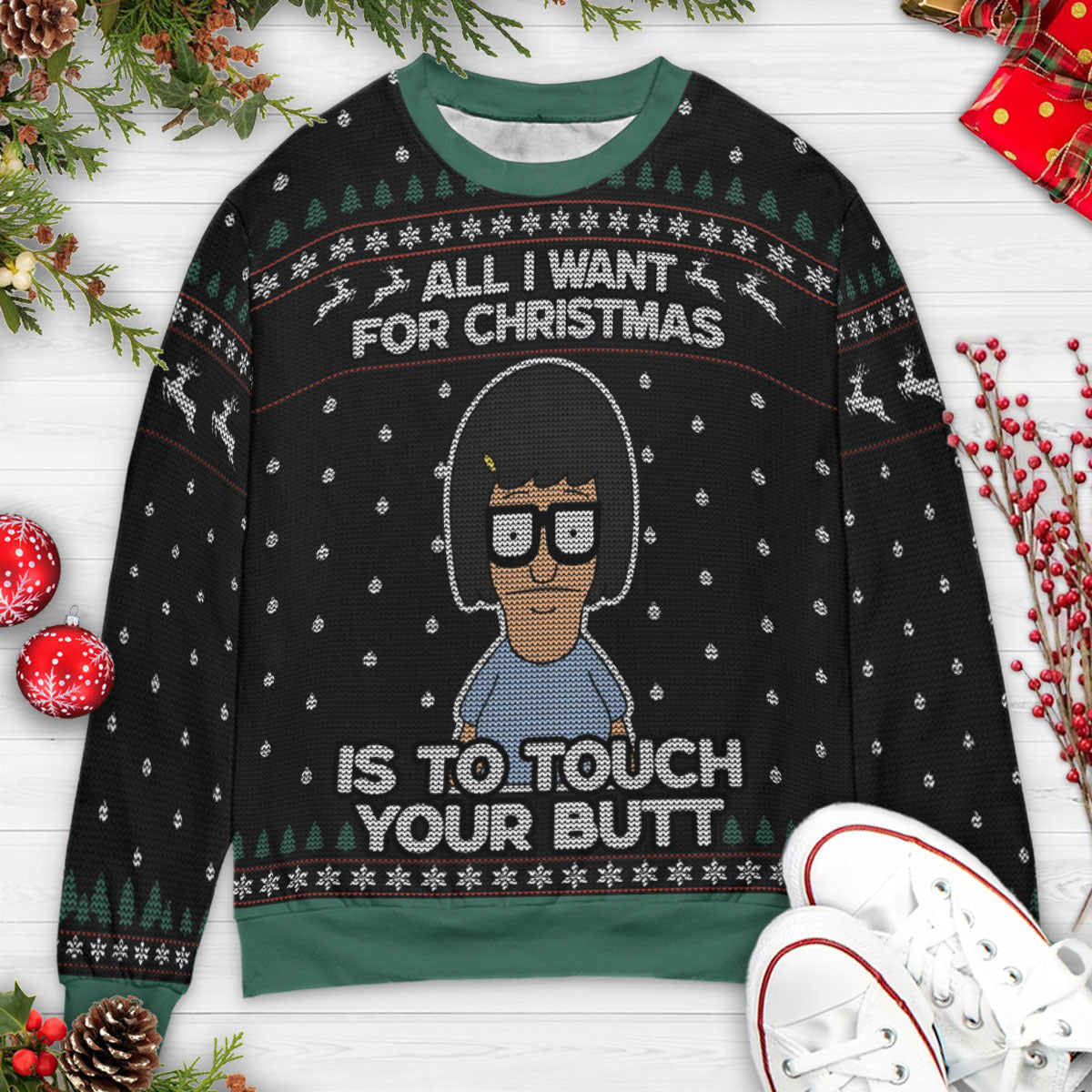 Ugly Christmas Sweatshirt - 3CZC37Y3