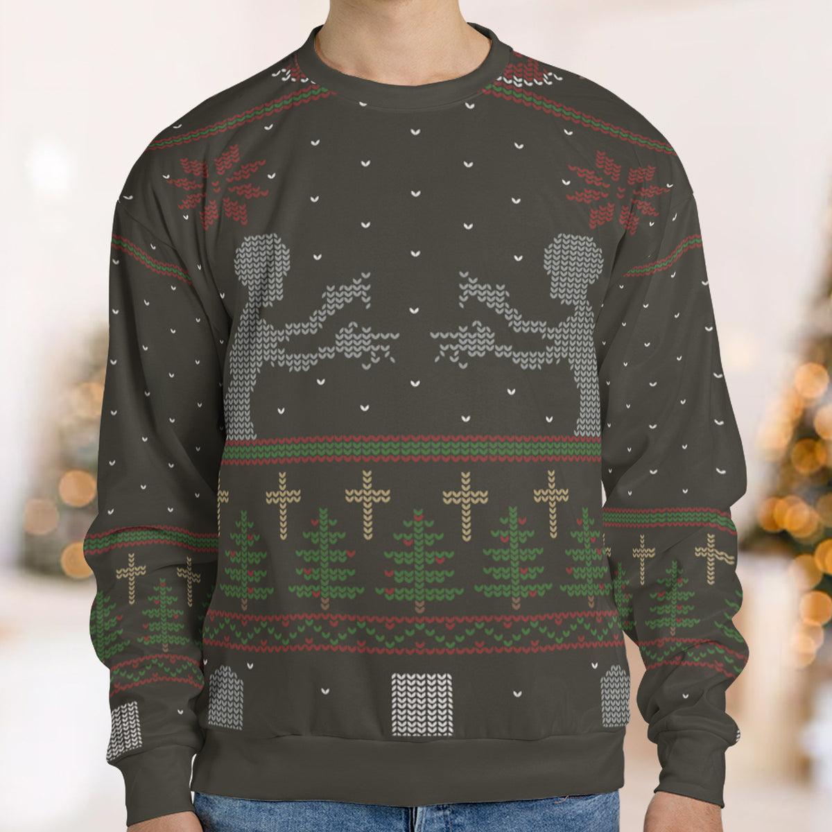 Ugly Christmas Sweatshirt - TNH4EFPJ
