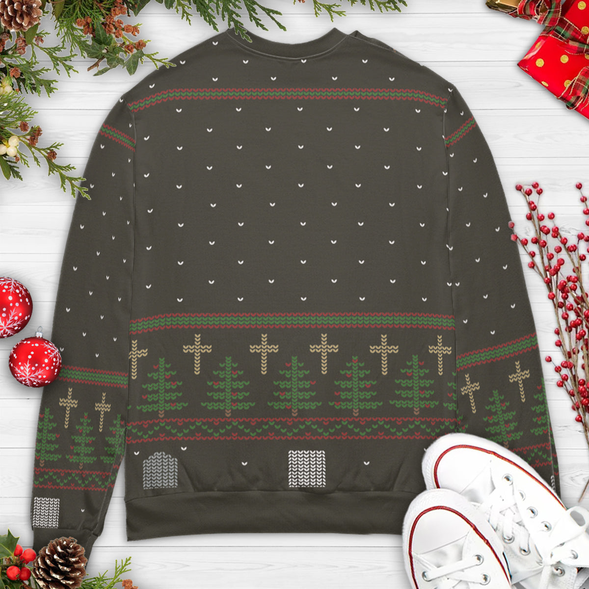 Ugly Christmas Sweatshirt - TNH4EFPJ