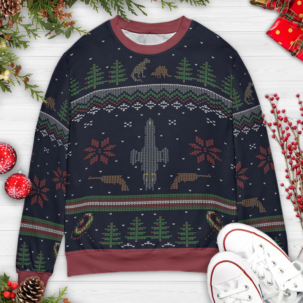 Ugly Christmas Sweatshirt - UL8DFP4C