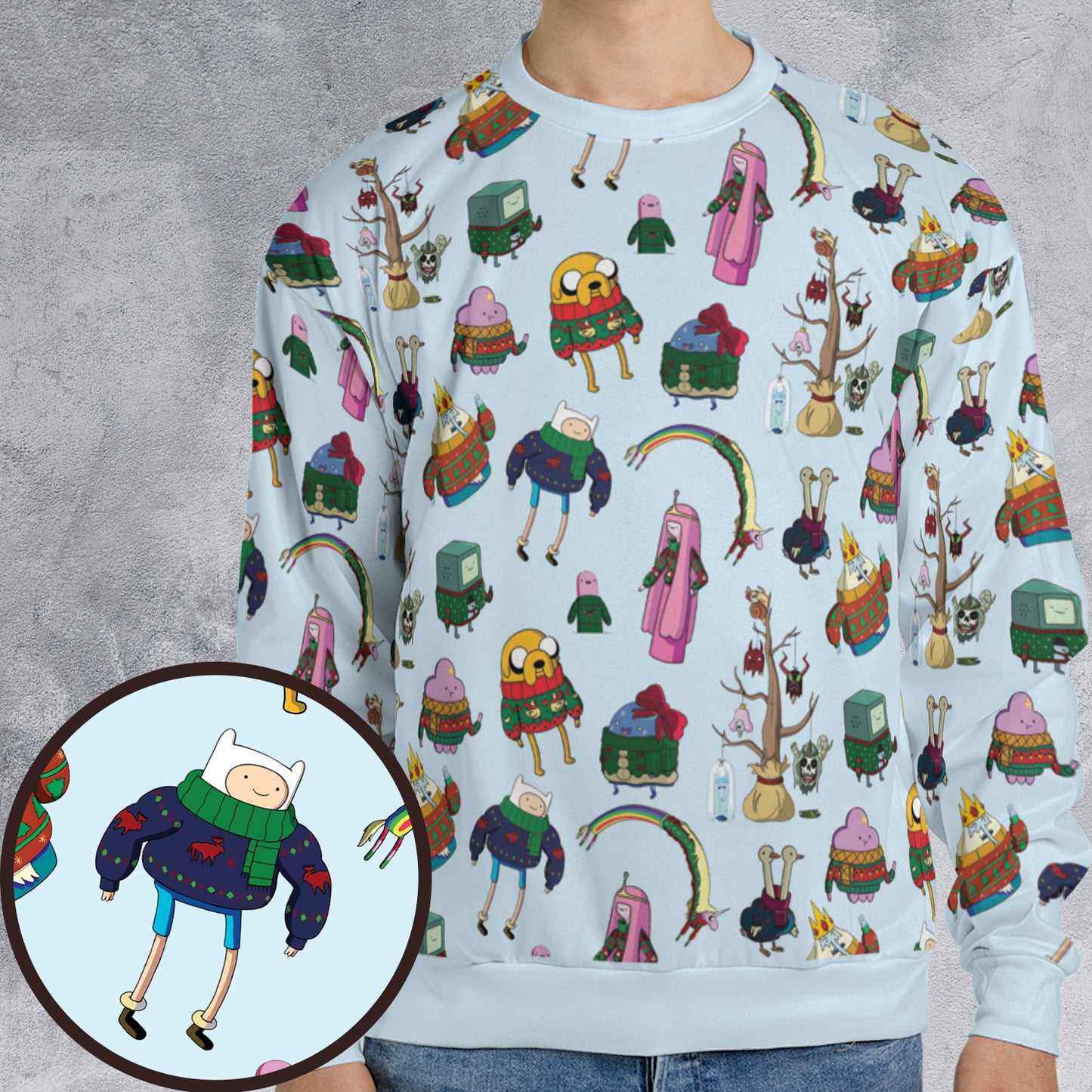 All-over Print Sweatshirt - NDXH876S