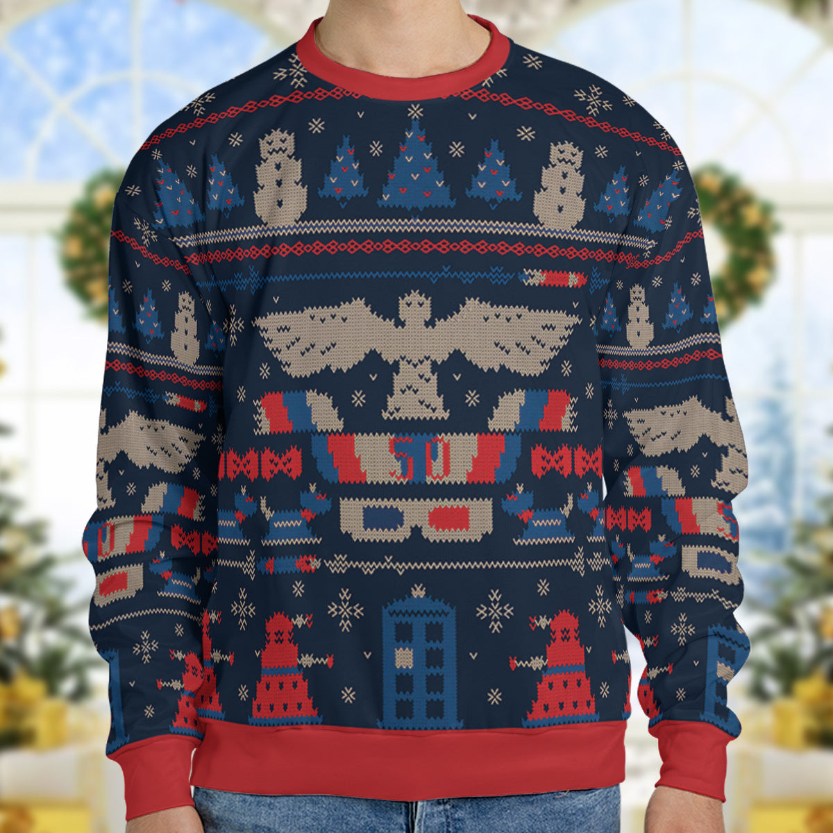 Ugly Christmas Sweatshirt - X6TAHJAF