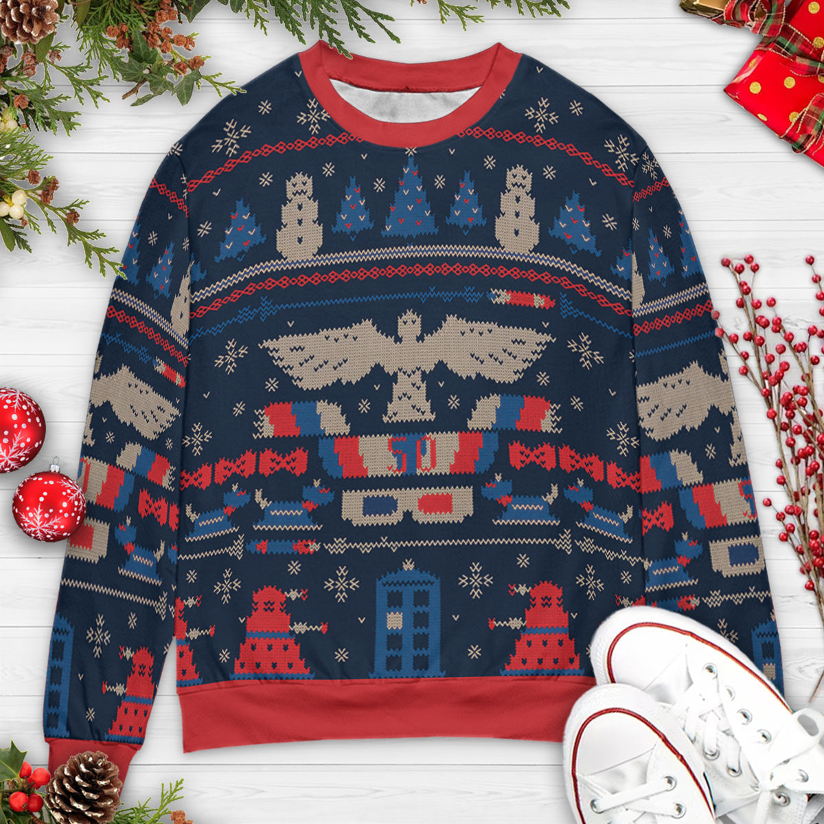Ugly Christmas Sweatshirt - X6TAHJAF