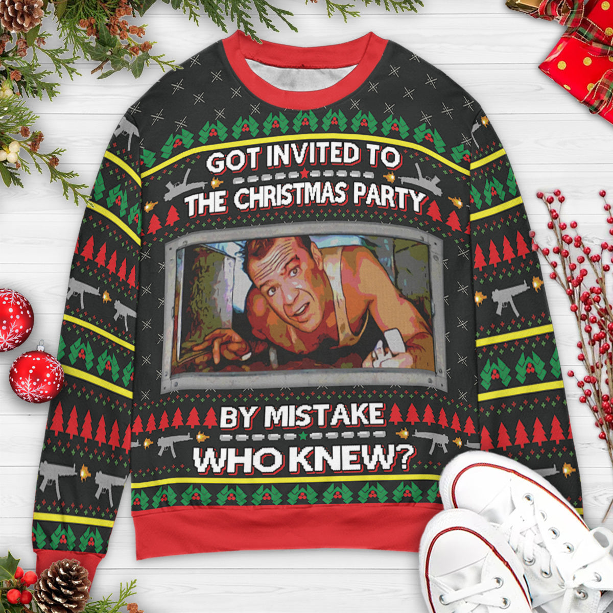 Ugly Christmas Sweatshirt - J76QLWJR