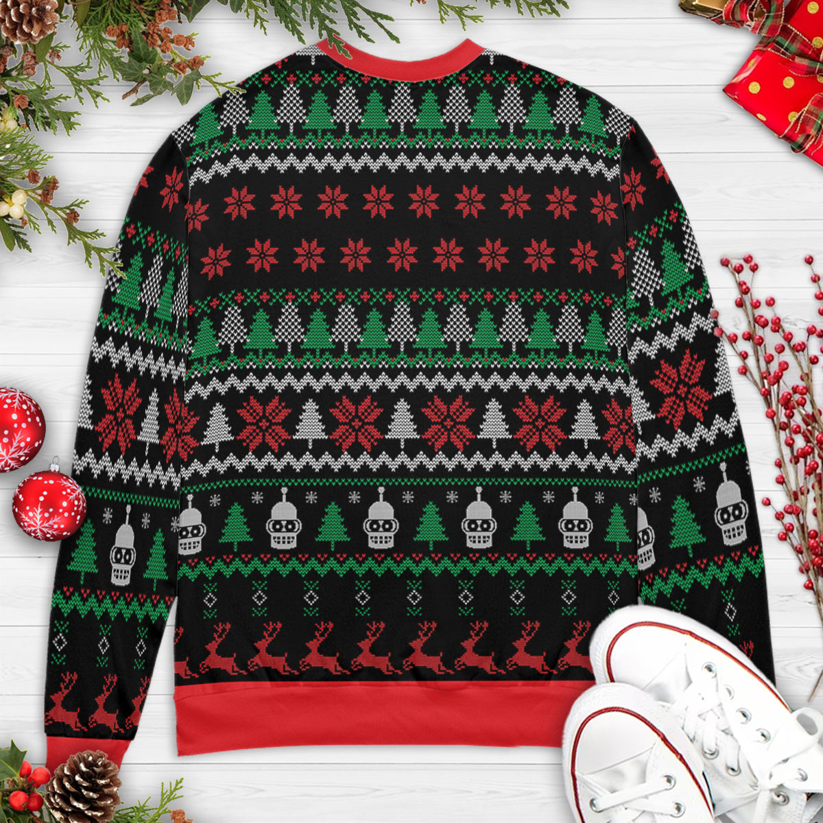 Ugly Christmas Sweatshirt - 3GGWA3D2