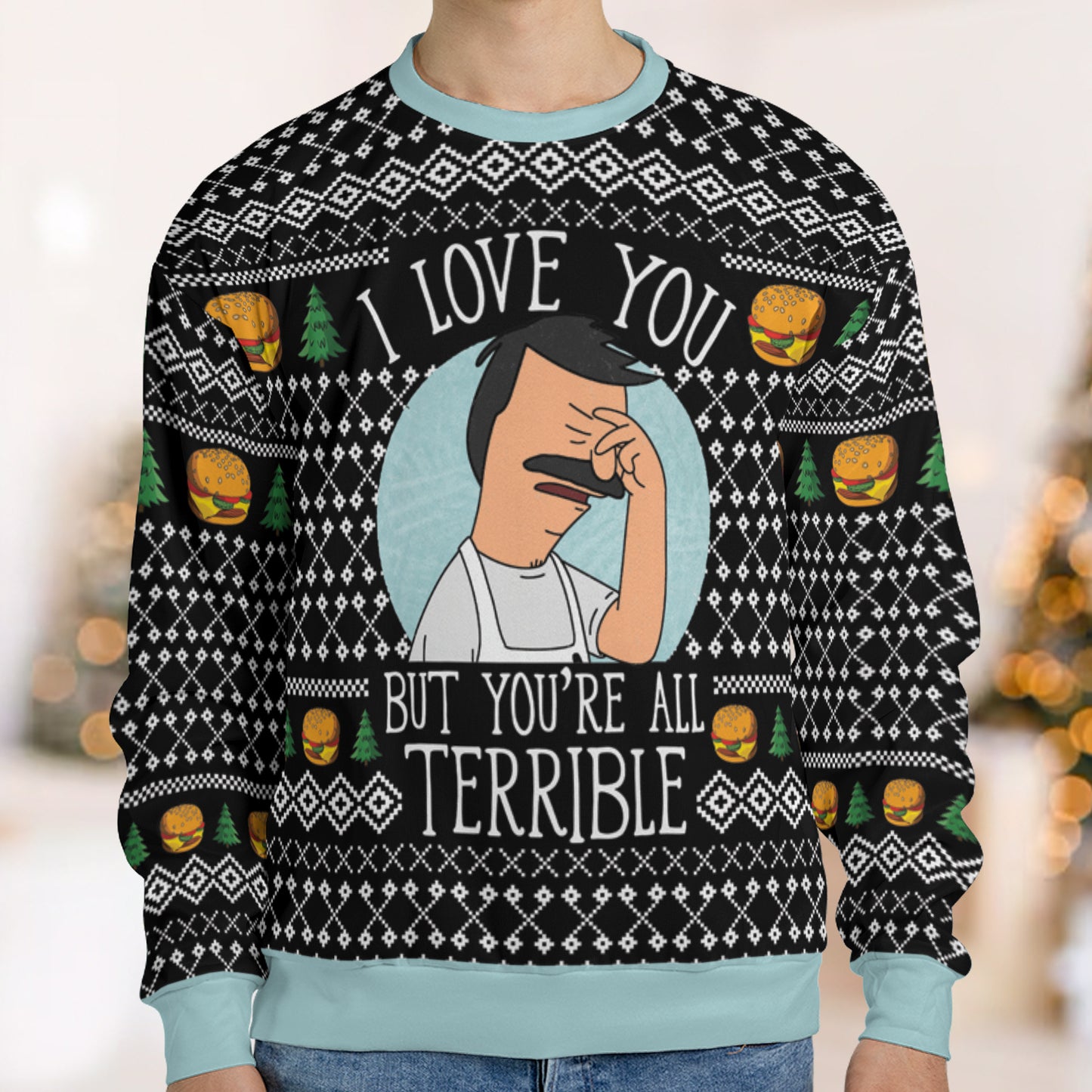Ugly Christmas Sweatshirt - X7HAD487