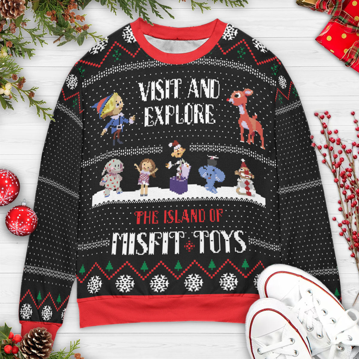 Ugly Christmas Sweatshirt - NYG9BGSG