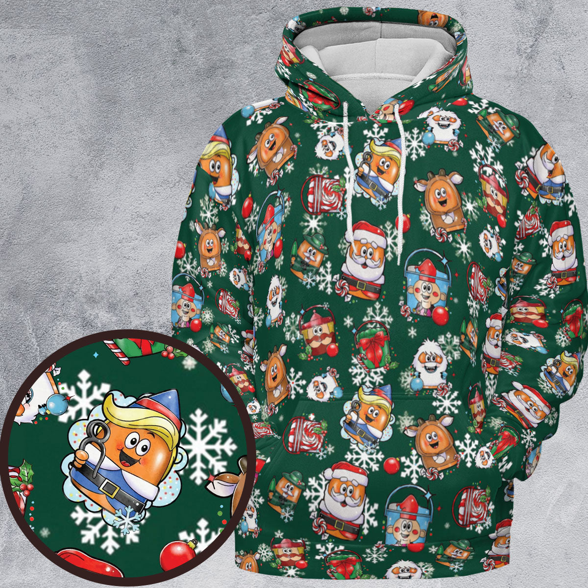 All-over Print Hoodie - BP1WF86D
