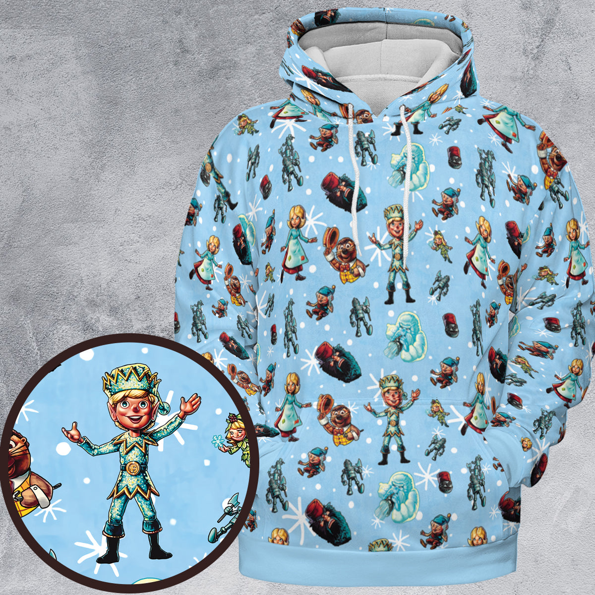 All-over Print Hoodie - CK2WW8TL